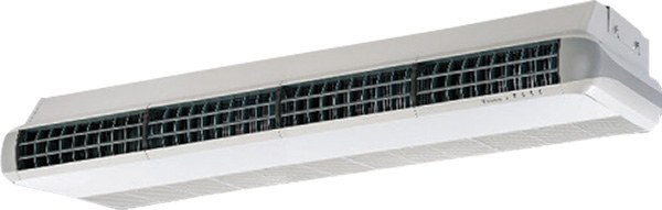 The Daikin FHC-A ceiling-suspended indoor unit.
